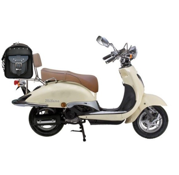 Scooter Koffer 18 Liter - Scooter / E-chopper - Handgemaakte Motortassen en  Accessoires